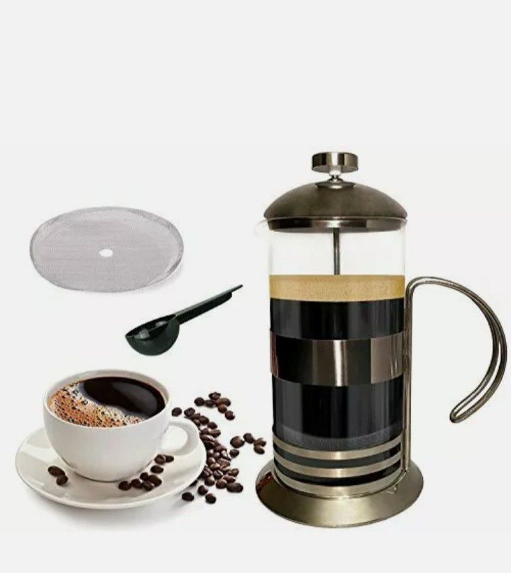 Gear Ultimate French Press: 34 Oz Coffee Tea Espresso Maker, Plunger, Press Pot,