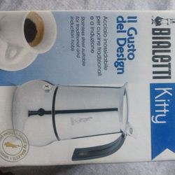 BIALETTI Moka 6 Cup Express Espresso Maker Brand new