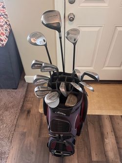 Complete Set of Men’s Golf Clubs with Callaway Bag