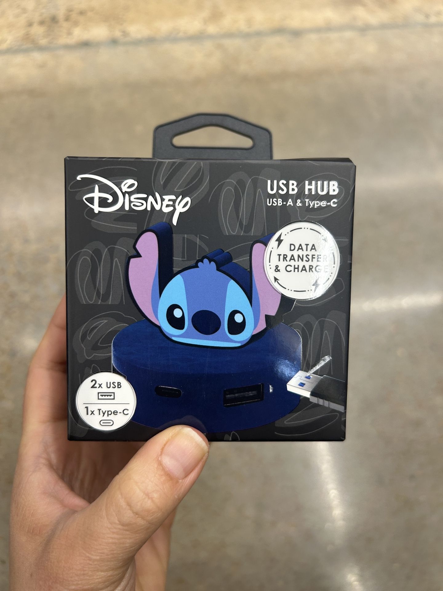 NWT stitch USB Hub