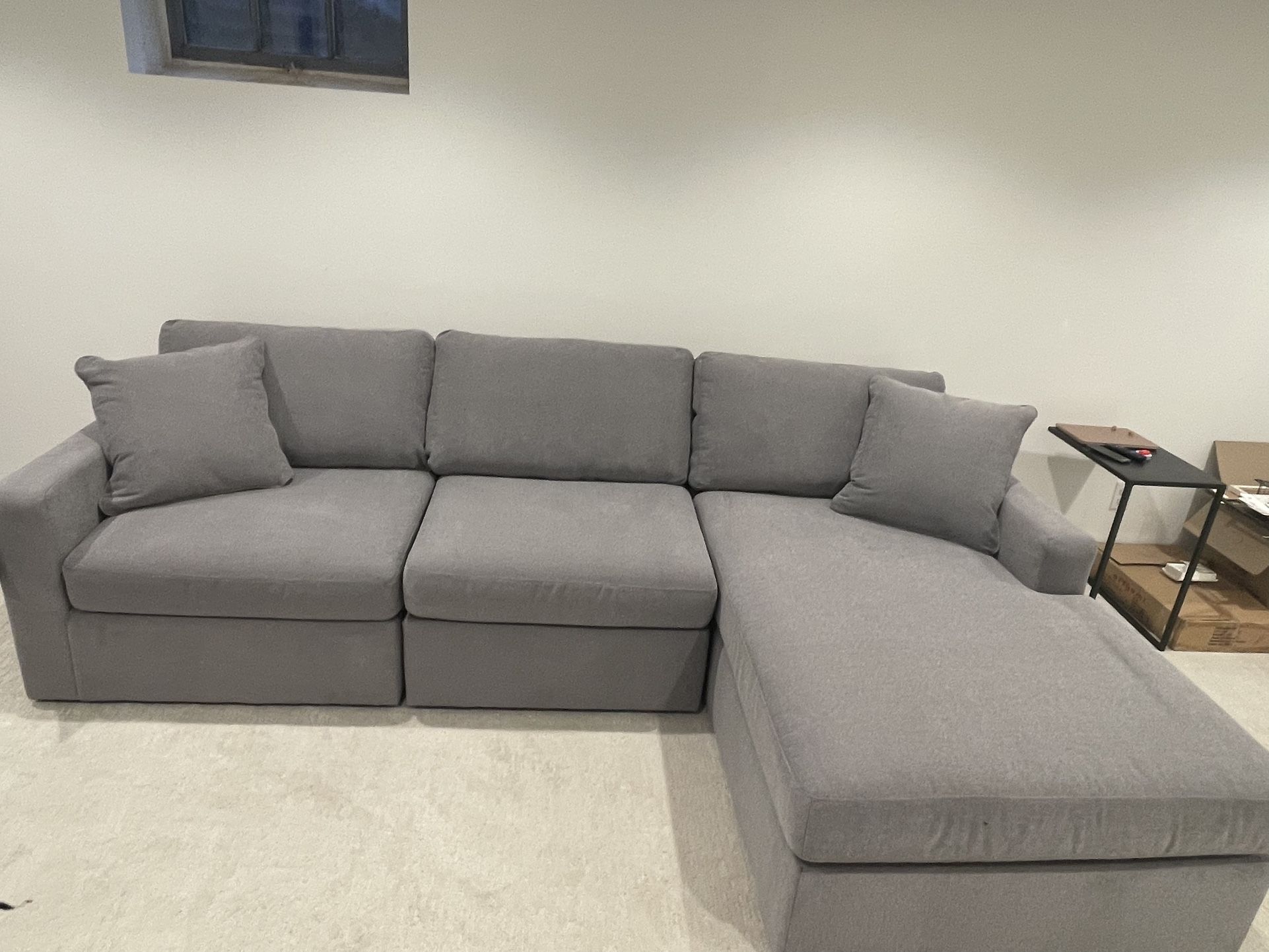 Gray Sectional Couch
