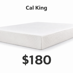 Brand new cal king , 10 inch memory foam mattress