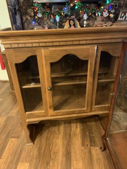 2 Piece Cabinet Very Nice