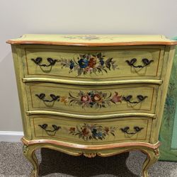 Antique Dresser W/matching Mirror
