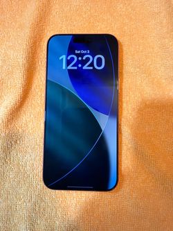 Apple 17 Promax locked to AT&T