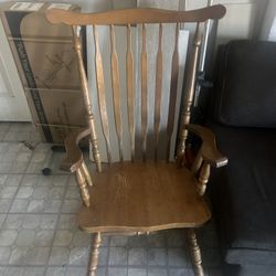 Wooden Rocking Chair