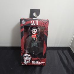 NECA Ben Cooper SAW BILLY THE PUPPET #40 Monster Costume Mask 5.5" Figure (F2) 