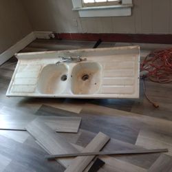 Antique Double Sink