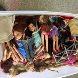 Brat Dolls, Barbie Dolls And Accessories 