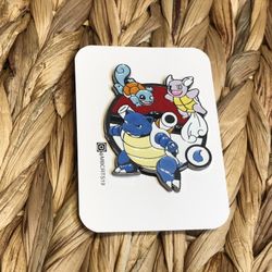 Pokemon ‘Squirtle x Blastoise Evolution’ PIN