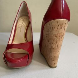 Jessica Simpson Bethani Style Wedge Shoes 