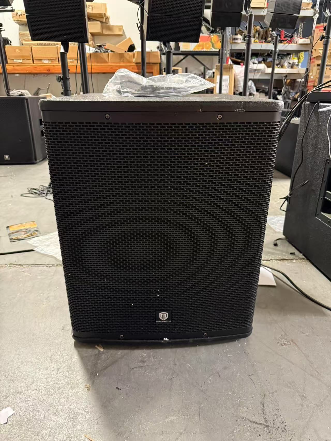 Bluetooth PRORECK SP-18X Active Powered PA DJ Subwoofer Cabinet 18 inch 3000W