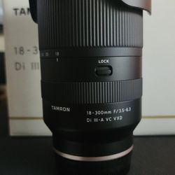 Tamron 18-300mm Camera Lens - E mount
