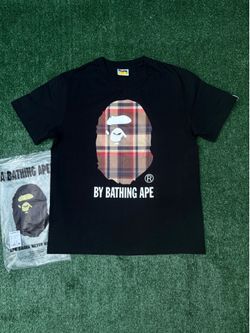 Bape tee plaid