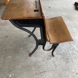 Vintage School Desk 