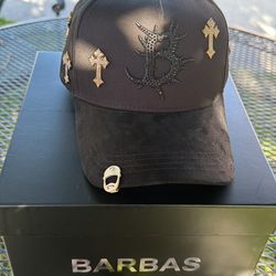 Barbas hat b cross 24k Rose gold