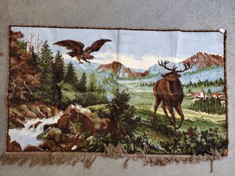 Tapestry Mountain Nature Scene
