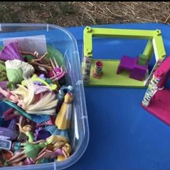 Polly Pockets and Accessories 