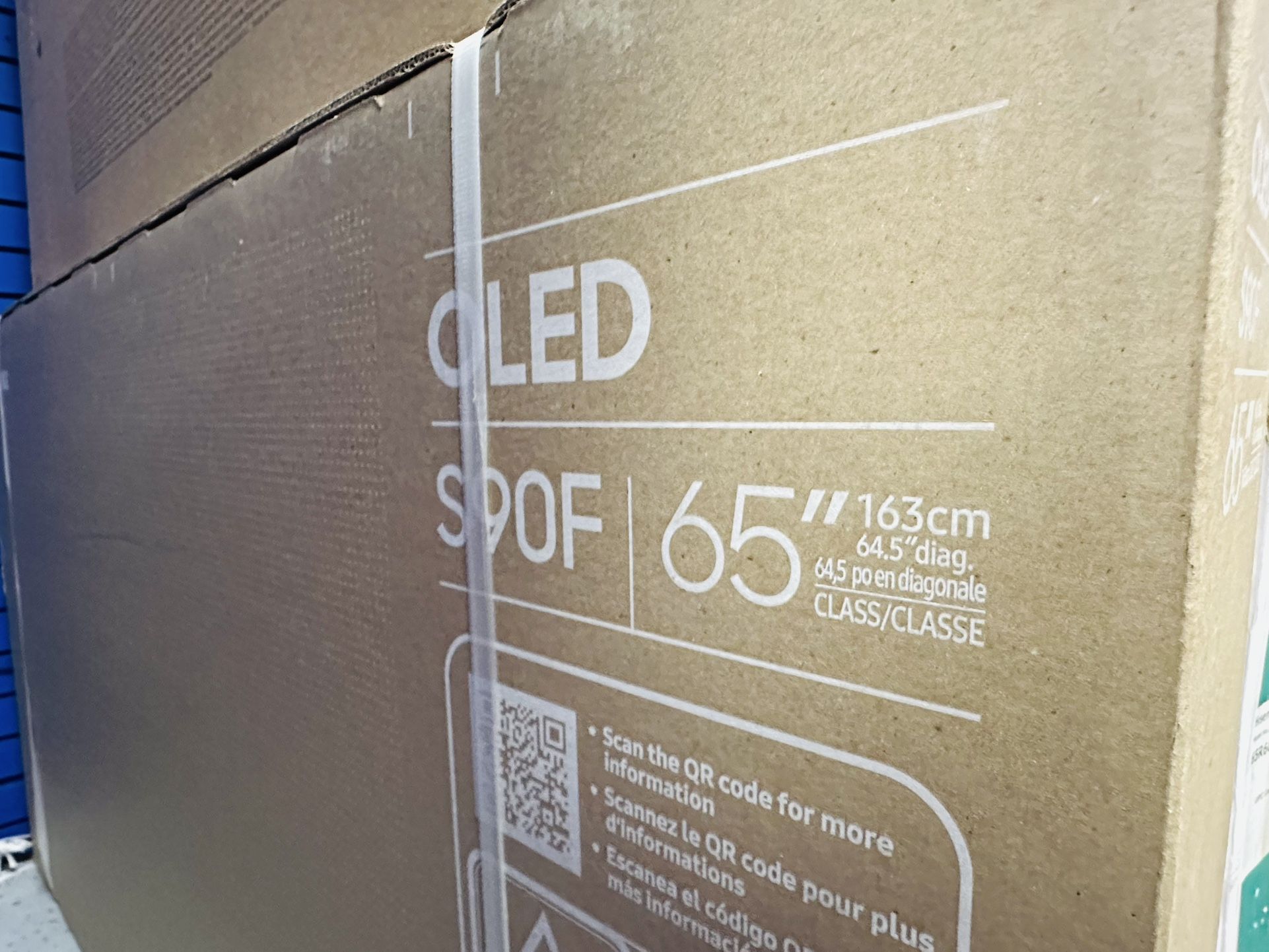 65” Samsung OLED S90F 4K UHD Smart Tv