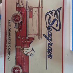Seagrave Firetruck sign