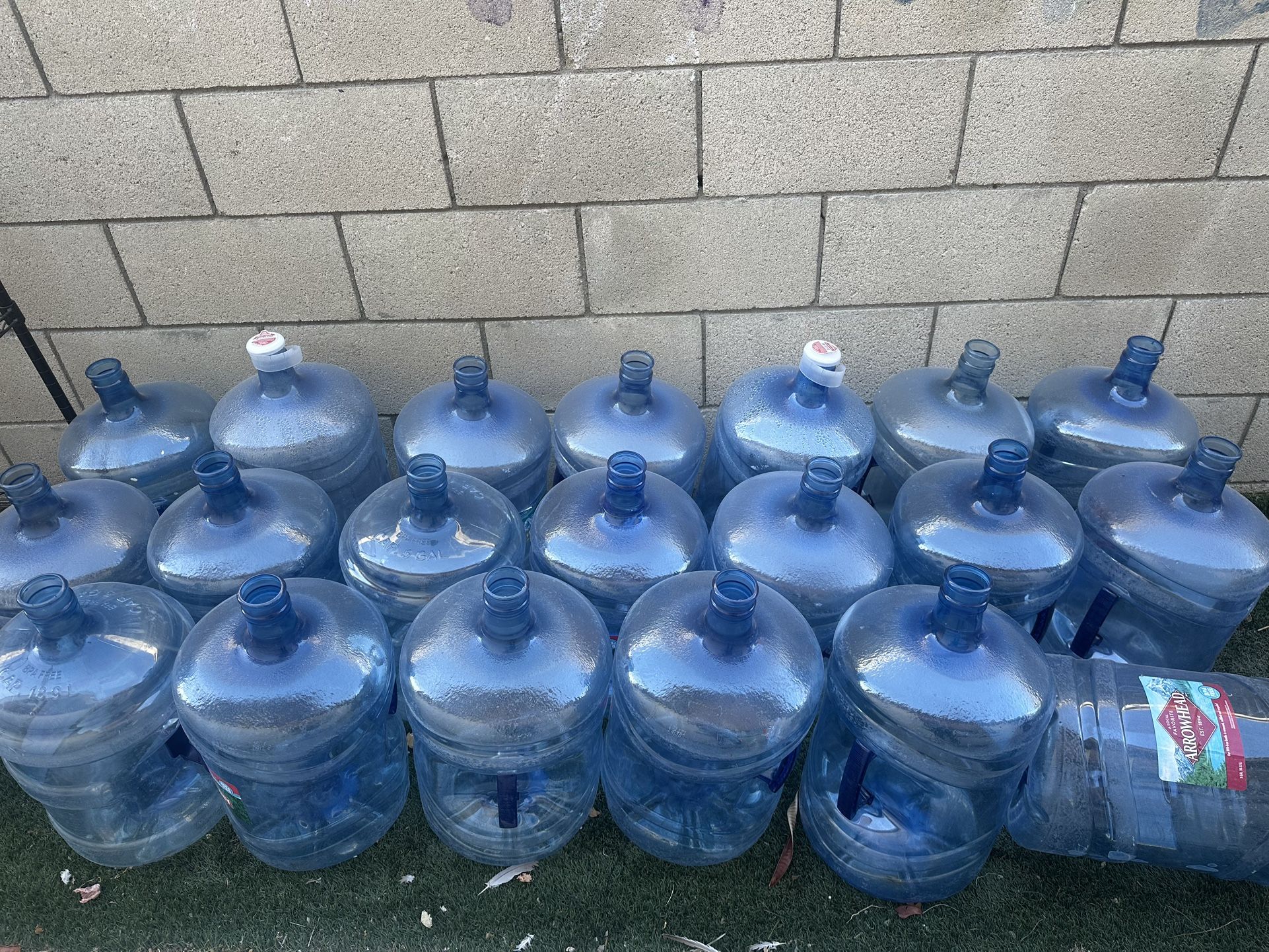 5 Gallon Water Jugs