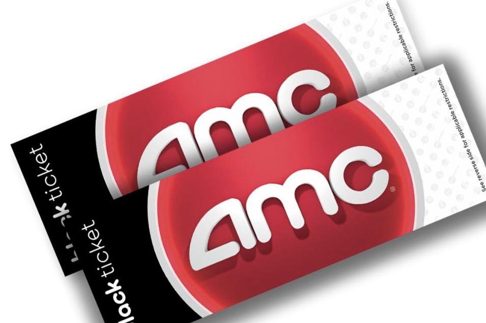 2X THEATER TICKETS AMC BLACK