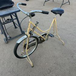 Retro Exercise Bicycle (Needs Some Love But Works)