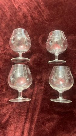 Princess House Brandy glasses