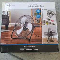 20" Velocity Fan