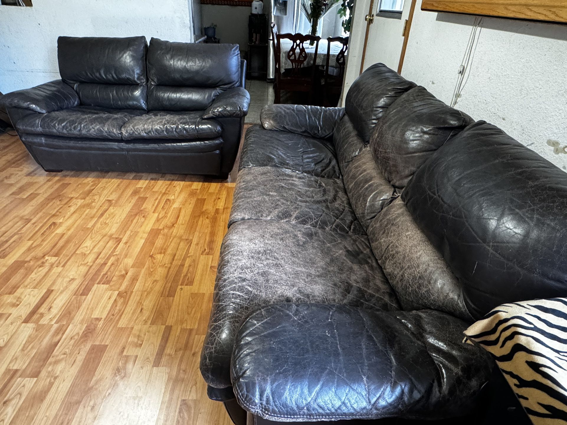 Leather Couch and Sofas
