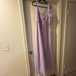 Violet gown