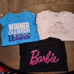 Girls T-Shirt And Adidas Hoodie Bundle 