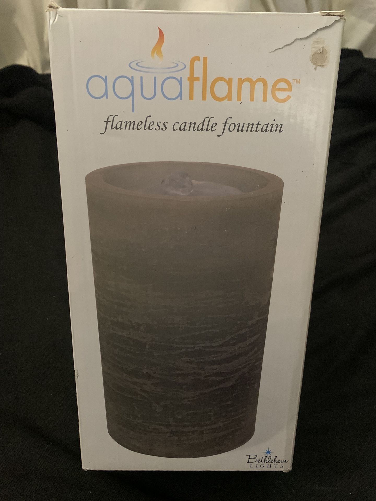 aquaflame* flameless candle fountain