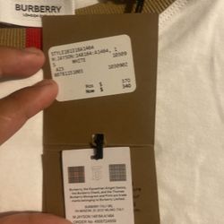 Burberry And Psychol Bunny Shirts