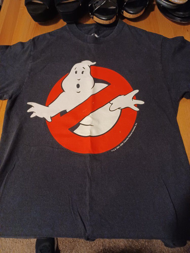 Retro Ghost Busters Shirt Size Small