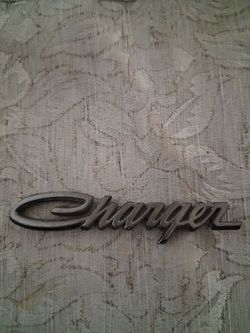 Early 1970s Dodge charger emblem