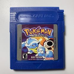 Pokemon Gameboy Game Blue Version