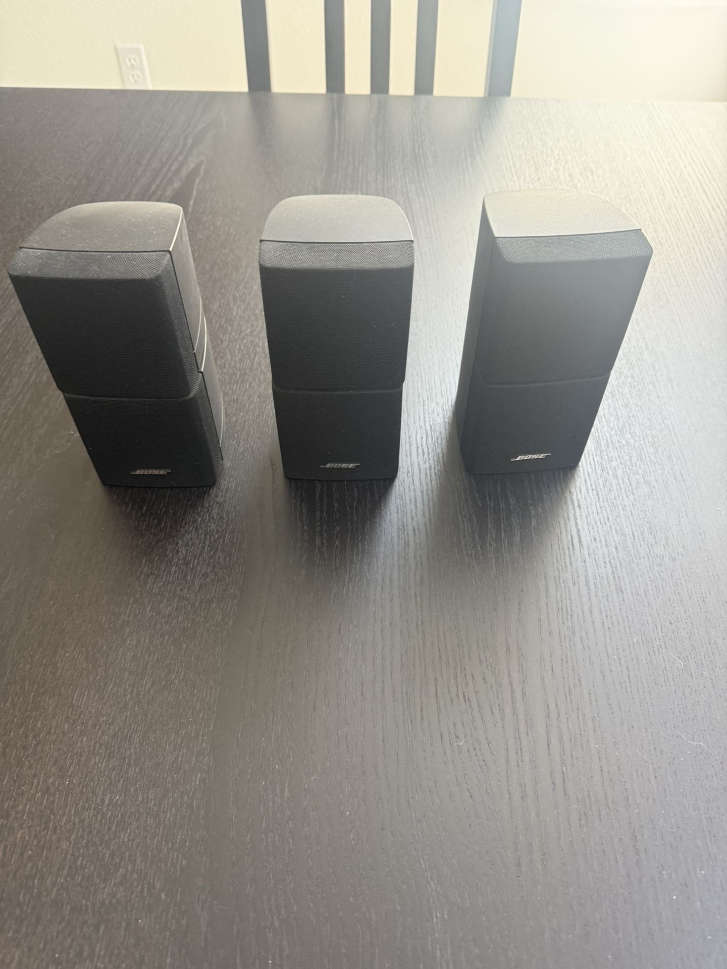 3x Bose Double Cube