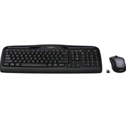 New And Sealed-Logitech MK335 Wireless Keyboard and Mouse Combo - Black/Silver