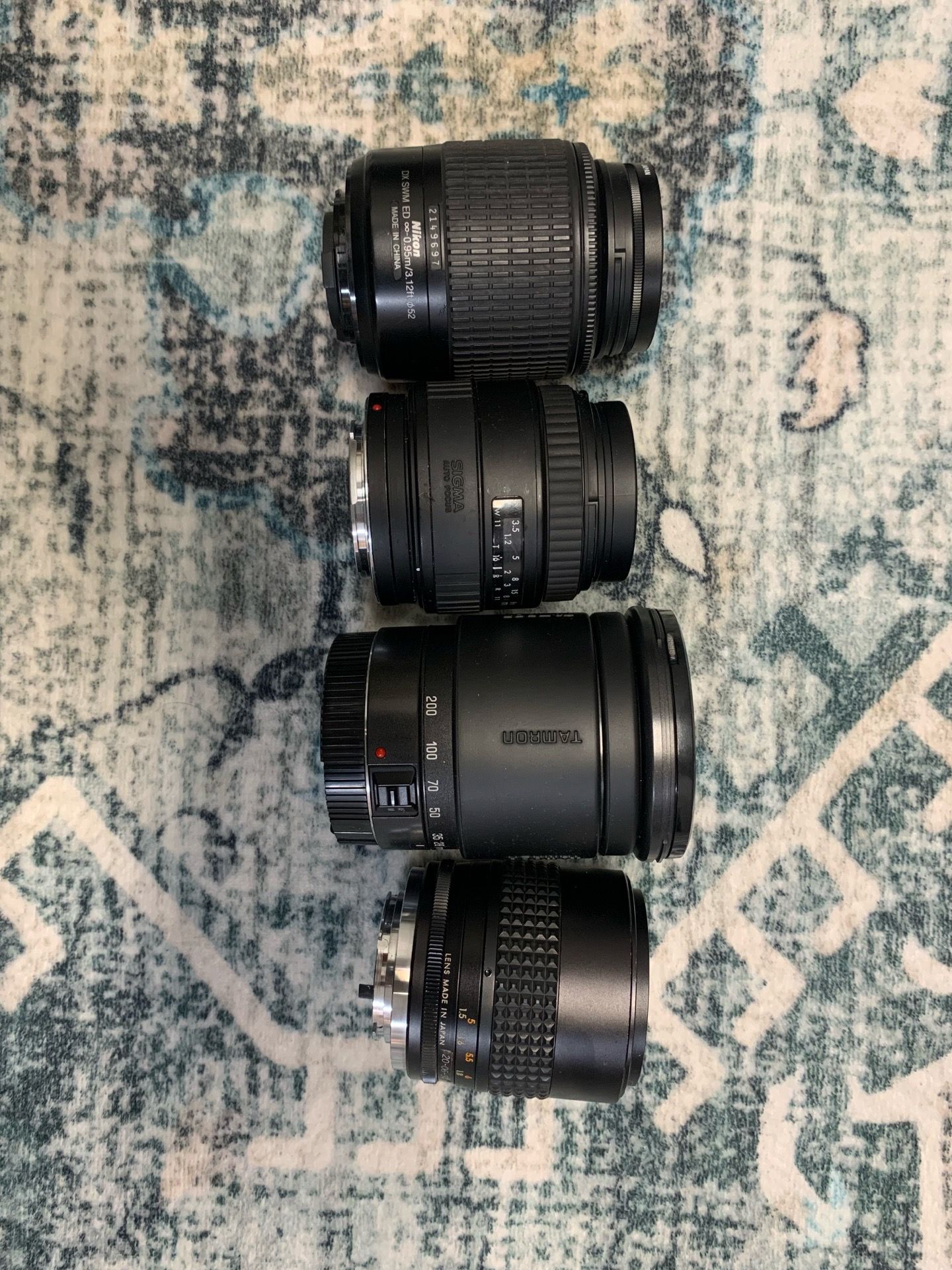 Camera lenses