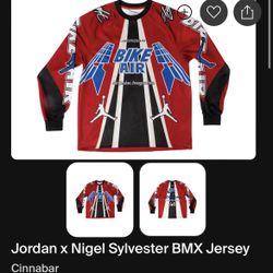 Jordan X Nigel Sylvester Bike Air BMX Jersey 