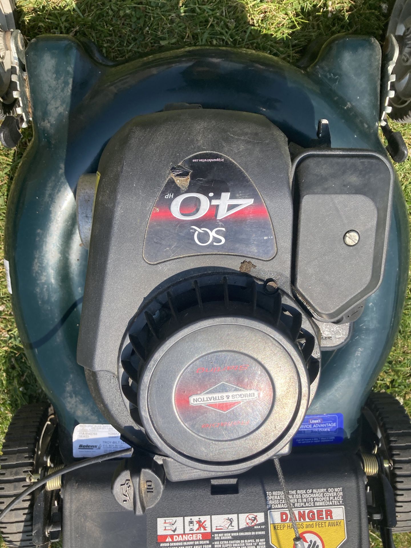 Troy Bilt Push Lawn Mower for Sale in Whitehall, PA OfferUp