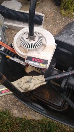 Ryobi electric yard tool set
