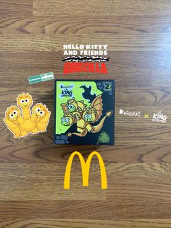 McDonald’s | Hello Kitty & Friends x Godzilla Happy Meal Toy (Keroppi x King Ghidorah)