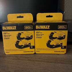 DEWALT 20 -Volt 2 -Pack Lithium-ion ( 5.0 Ah 5.0 Ah Battery )