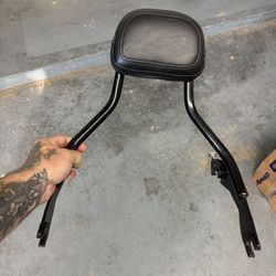 passenger backrest
