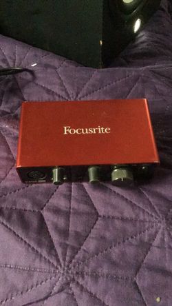 Focusrite audio interface