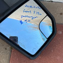 2015-20120 Ford F150 Passenger Side Mirrors With Turning  Light 