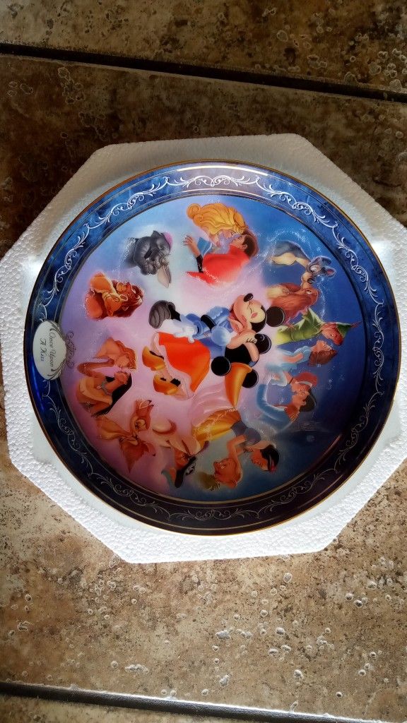 Collectible Bradford Exchange Disney Plates