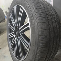 19in Lincoln Continental Wheels With Michelin Tires